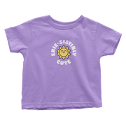 Erie-sistibly Cute Toddler Tee - Lavender
