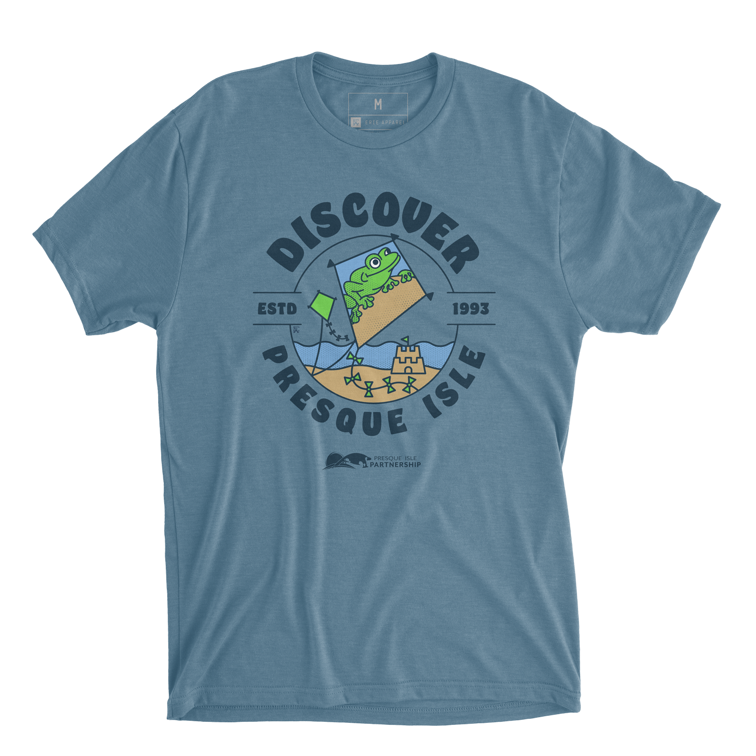 Discover Presque Isle 2025 Tee - Slate Blue