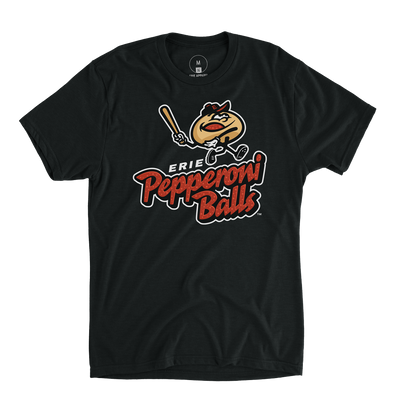 Erie Pepperoni Balls Logo Tee