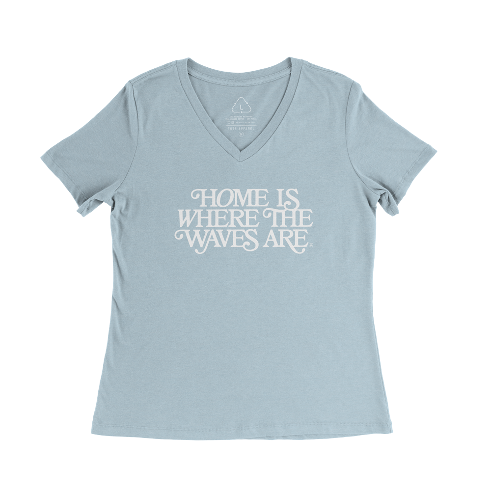 Home is Where the Waves Are V-Neck