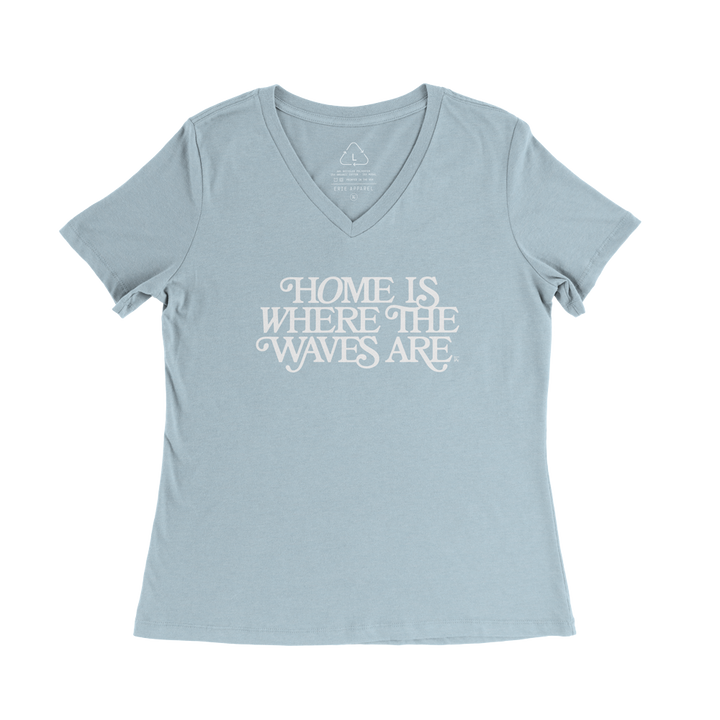 Home is Where the Waves Are V-Neck