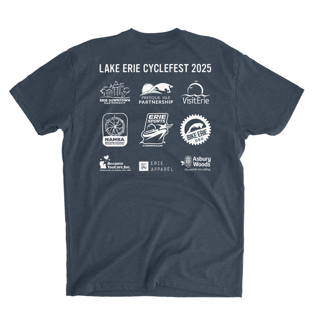 Lake Erie Cyclefest 2025 Tee