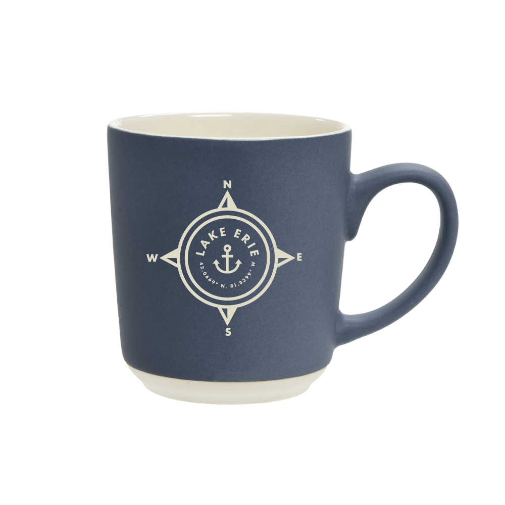 Lake Erie Compass Mug