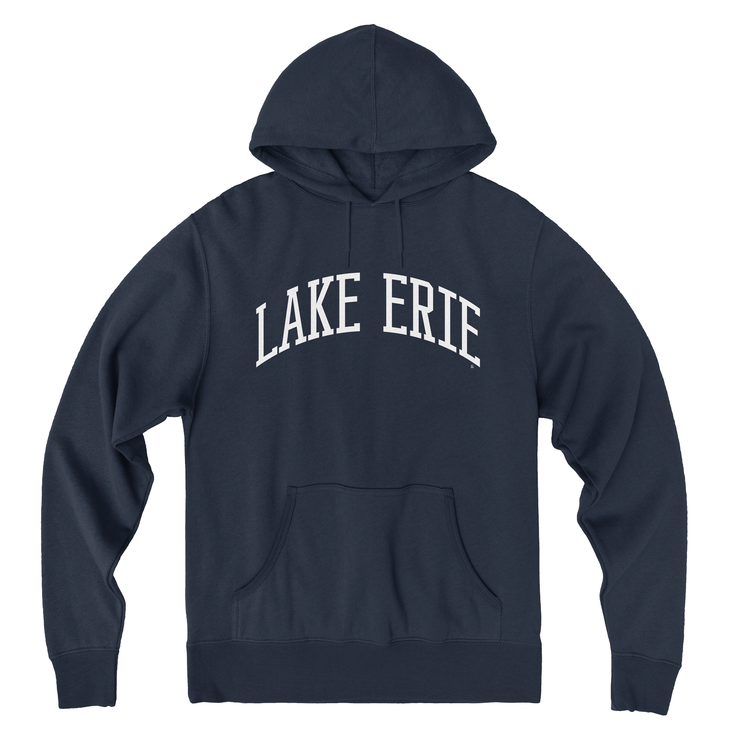 Lake Erie Block Lightweight Hoodie