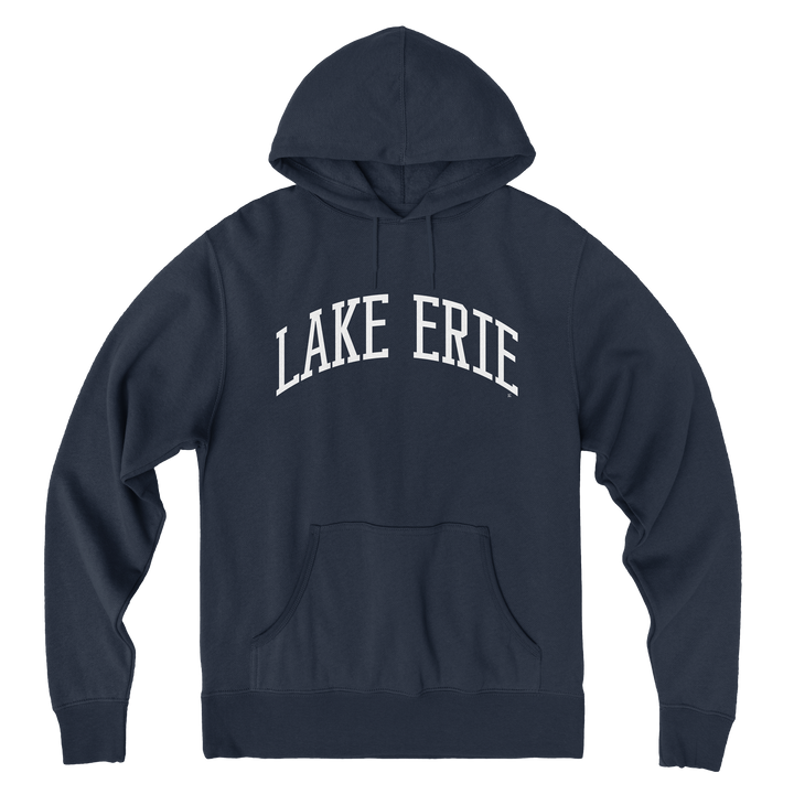 Lake Erie Block Lightweight Hoodie