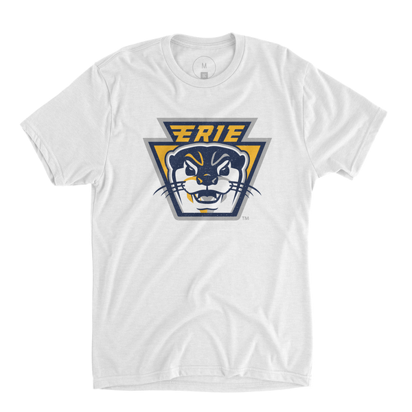 Erie Apparel Buffalo Bill Tee Extra Small / Heather White