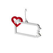 PA Love Ornament