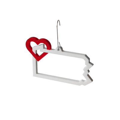 PA Love Ornament