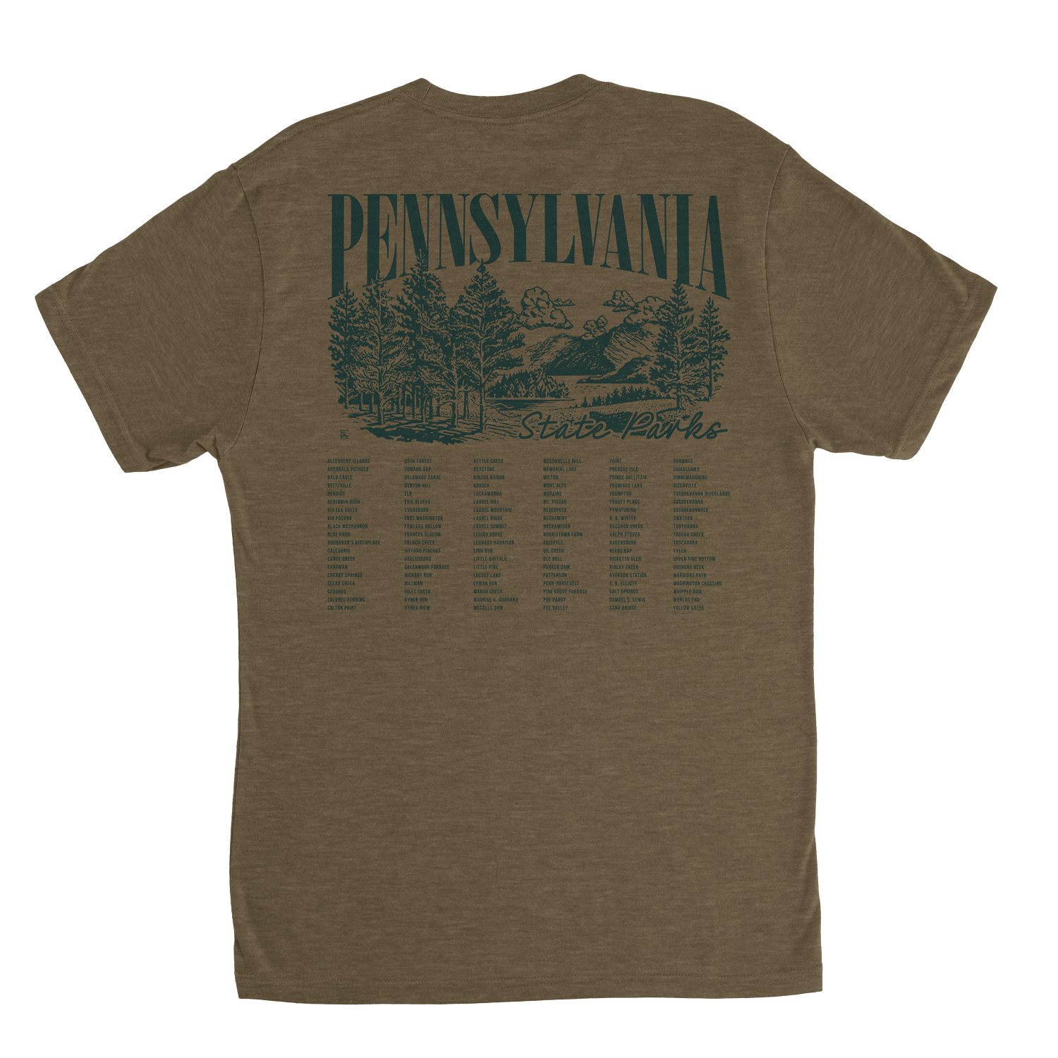 PA State Parks Tee