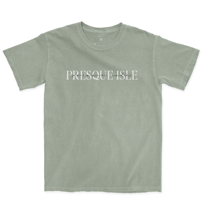 Presque Isle Script Tee