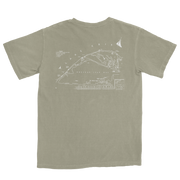 Vintage Presque Isle Map Tee