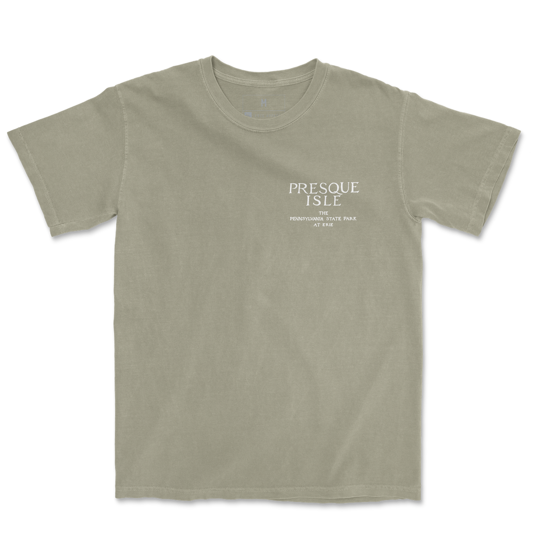 Vintage Presque Isle Map Tee