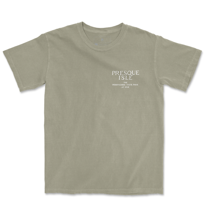 Vintage Presque Isle Map Tee