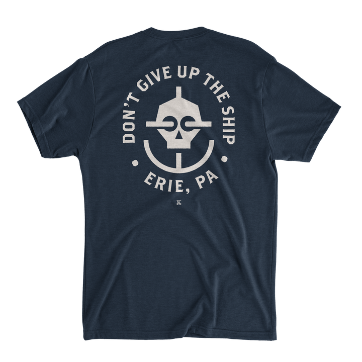 Skull & Anchor Tee - Navy