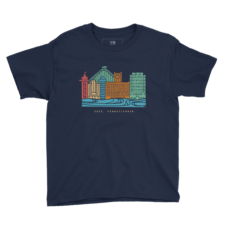 Skyline Block Youth Tee