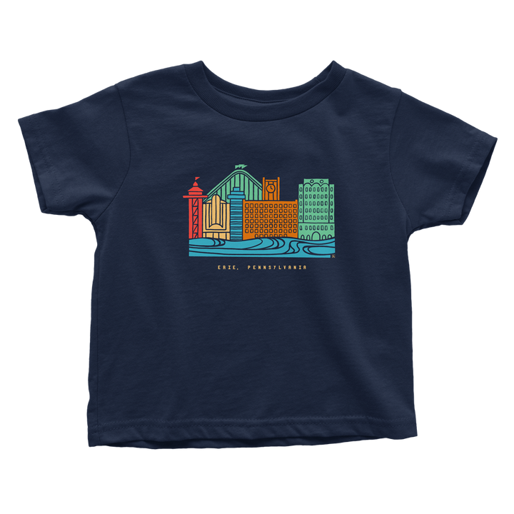 Skyline Block Toddler Tee