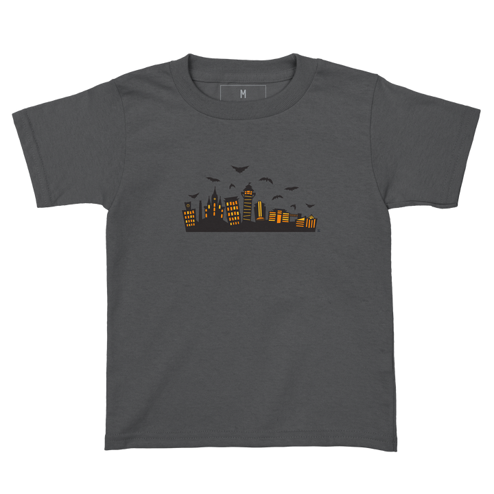 Erie Spooky Skyline Youth Tee
