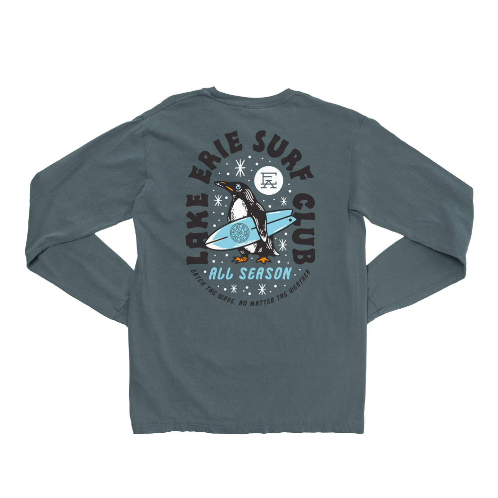 Lake Erie Surf Club Long Sleeve Tee