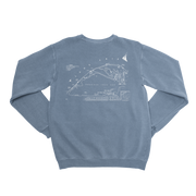 Vintage Presque Isle Map Crewneck