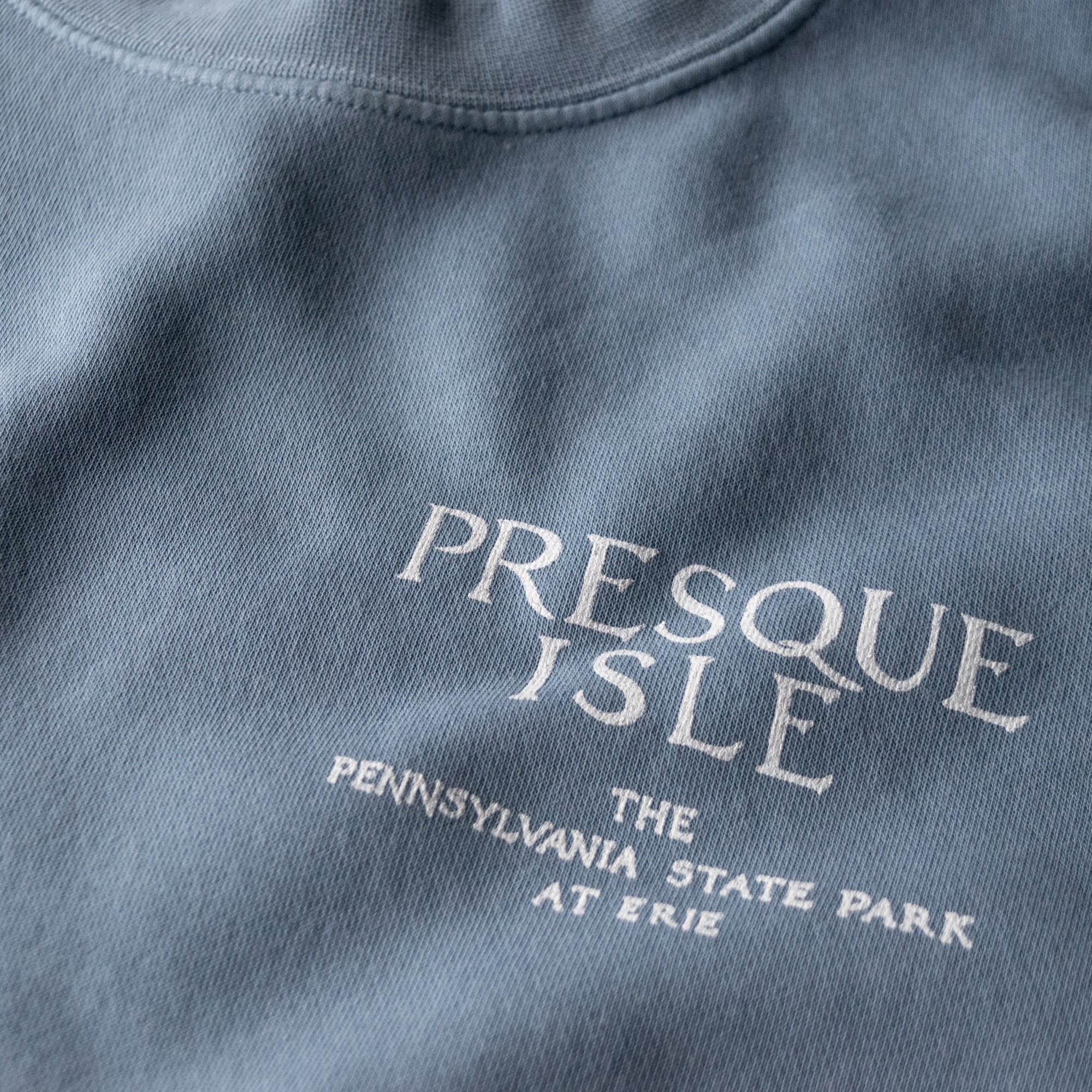 Vintage Presque Isle Map Crewneck