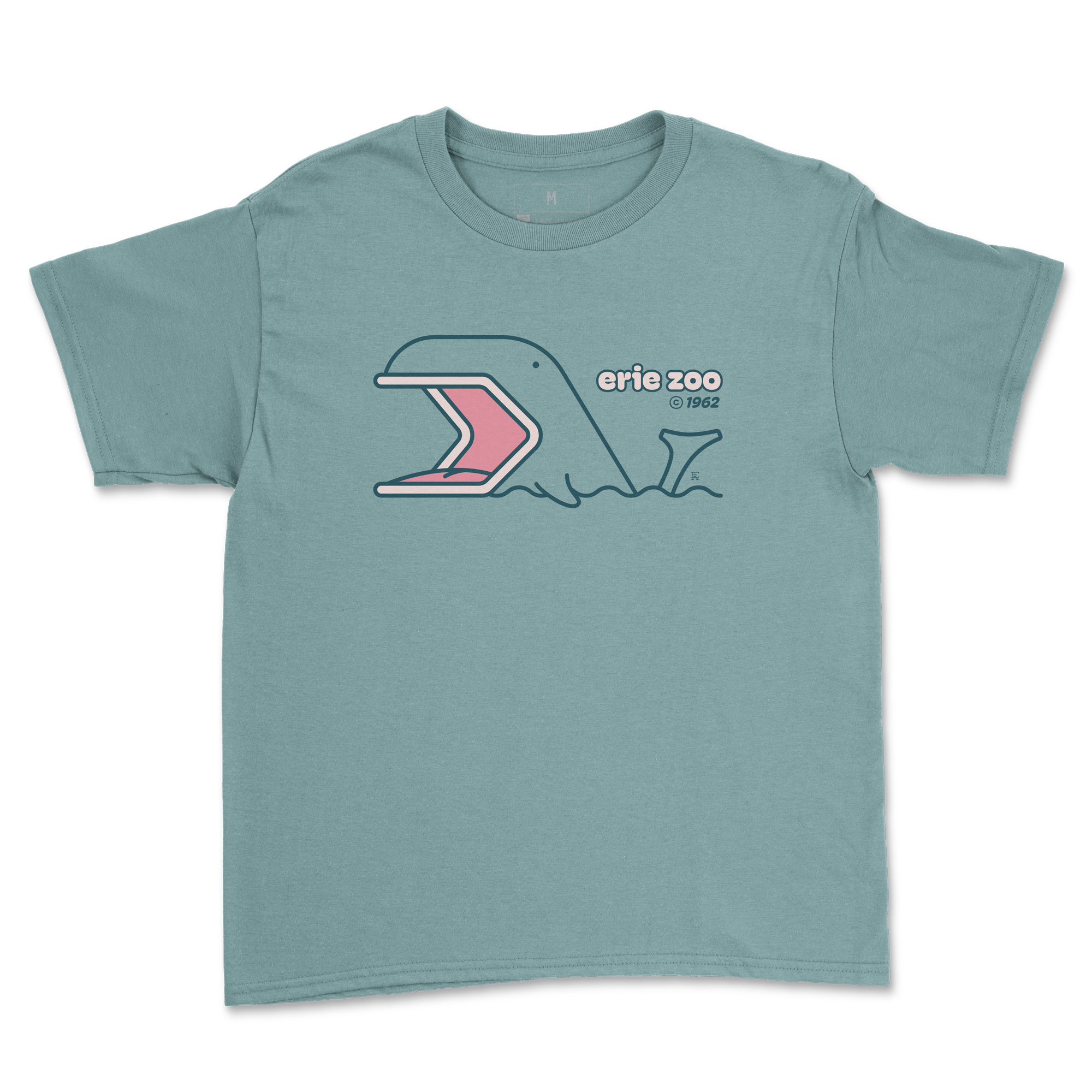 Erie Zoo Vintage Whale Youth Tee