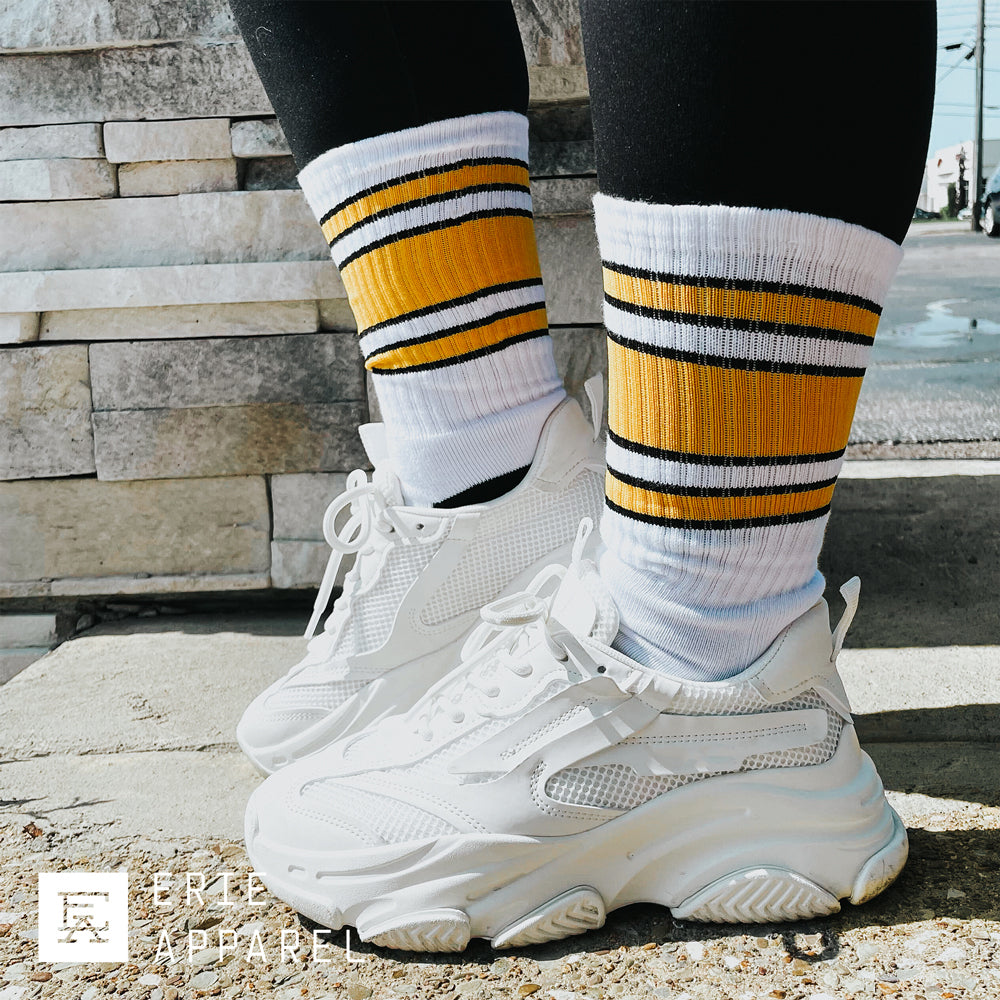 Pittsburgh Team Stripe Socks