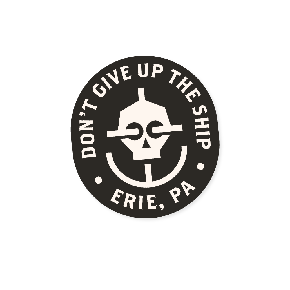 Skull & Anchor Sticker