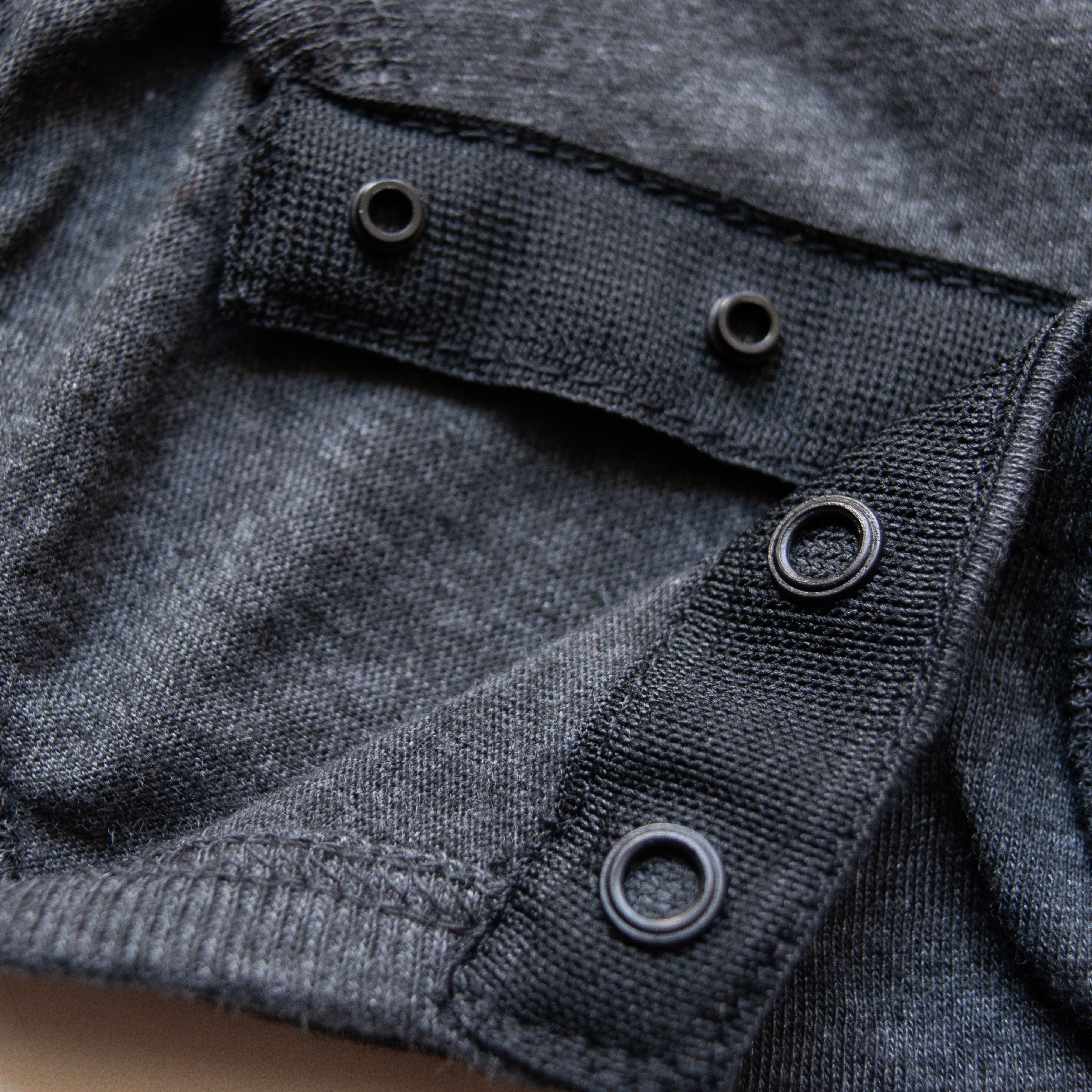 814 Onesie - Charcoal Black