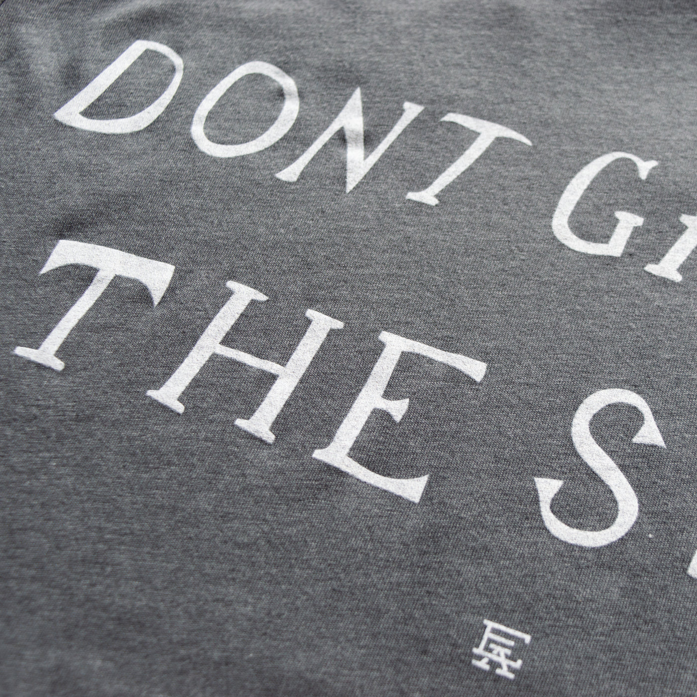 Don't Give Up the Ship Tee - Heather Grey