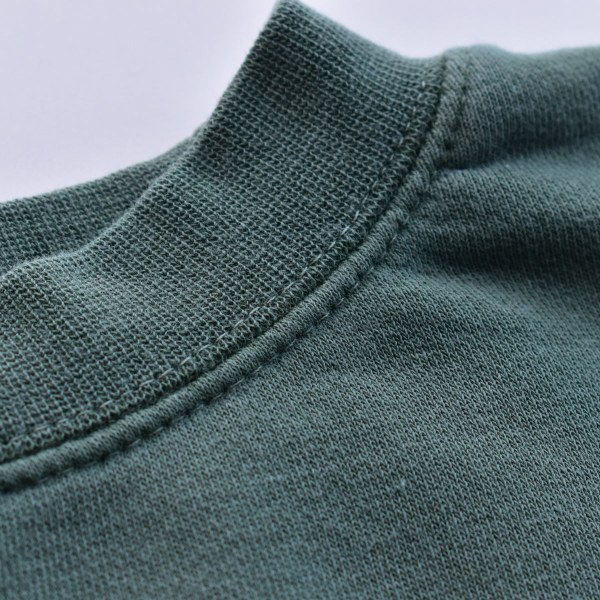 Lake Erie Script Crewneck - Moss Green