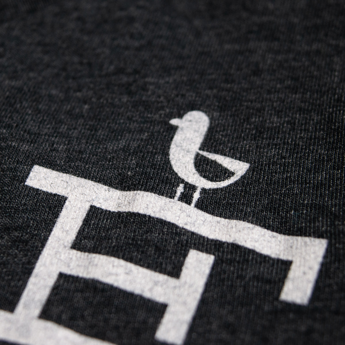 Erie Collage Youth Tee - Charcoal Black