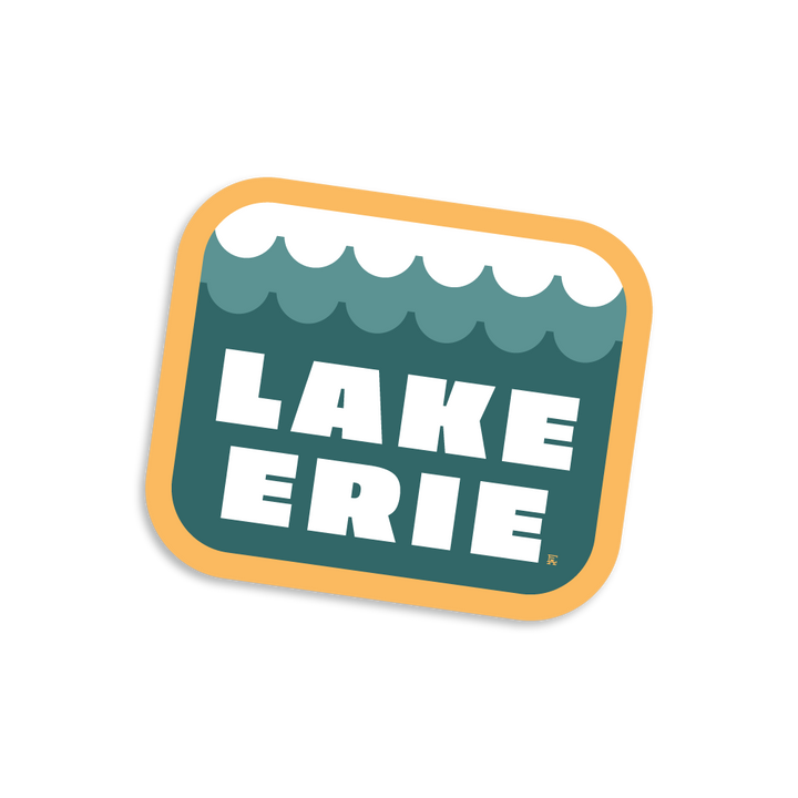 Lake Erie Wavy Sticker