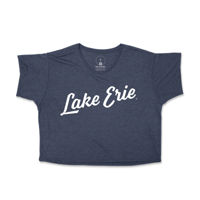 Lake Erie Script Crop Top