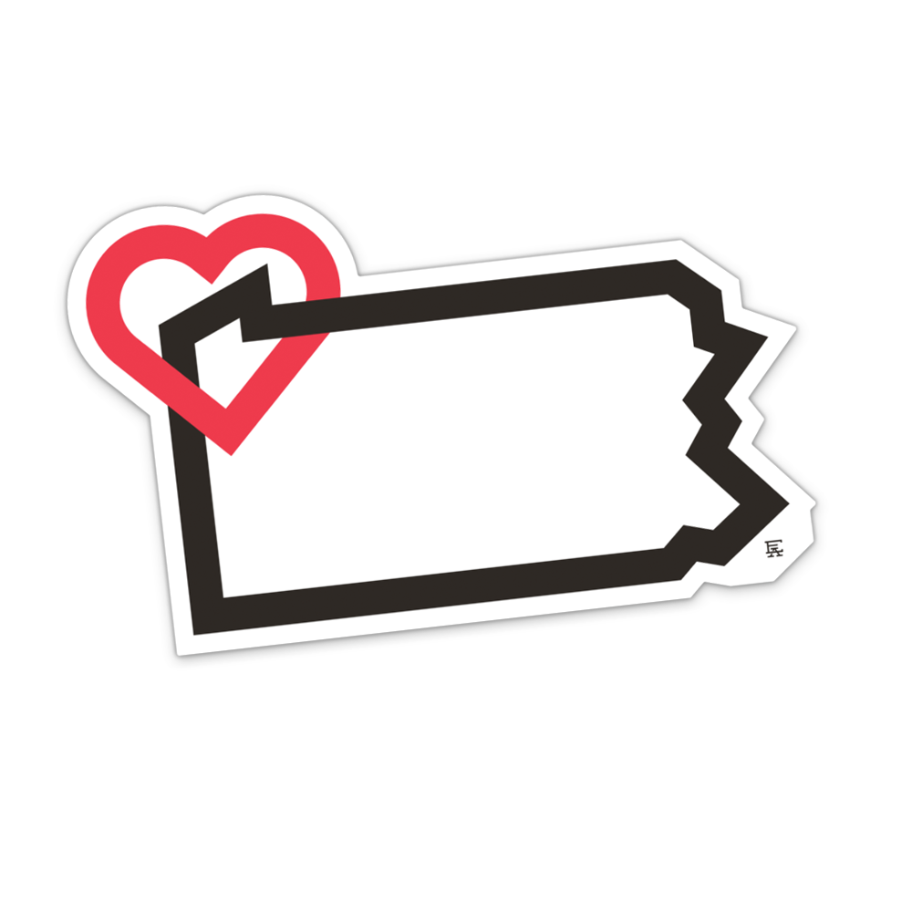 PA Love Sticker