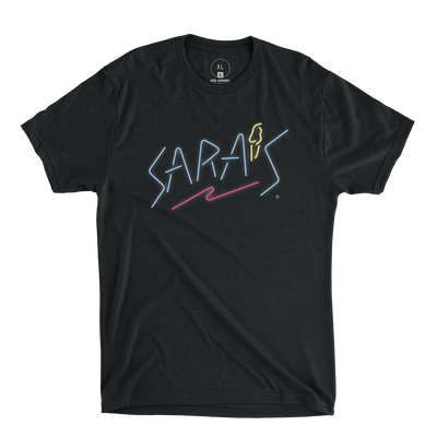Sara's Ice Cream Neon Tee