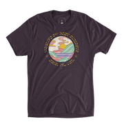 World's 3rd Best Sunsets Psychedelic Tee