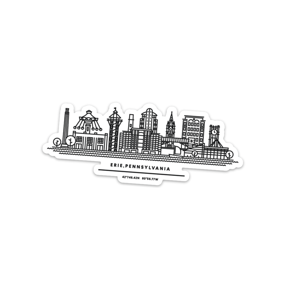 Erie Bayfront Sticker